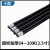 定制包塑金属软管穿线管蛇皮管浪管塑料波纹管电线电缆保护平包阻燃管 加厚型内径64-20米(2.5寸)