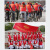 新特丽志愿者马甲 免费印字logo 玫红 义工背心活动广告公益工装工作服马甲 含帽子