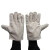 福安特劳（F）24道线黄甲布帆布手套 加厚耐磨双层全衬劳保防护焊工手套 10双/捆