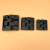 不锈钢CL236-1-2-3锌合金合页电柜电箱铰链工业铰链黑长40560 CL236-1M8黑色加厚 40*40黑色
