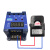 f509交流智能数显电流表上限过载报警感应继电器单相电流控制器5a 数显表+400a(24mm