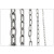 万尊 304不锈钢链条2.5mm粗5m长起重长环吊链