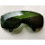骑行护目镜防飞溅防尘透明工作打磨实验隔离防风可戴近视眼镜 墨绿色劳保眼镜