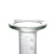 玻璃量筒10/25/100/250/500/1000ml毫升高硼硅具塞带刻度精准量杯 六角底100ml分量值1ml