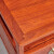 木果果木 红木家具 非洲花梨（学名：刺猬紫檀） 中式四面平床头柜 储物柜 边桌柜子多层柜矮柜置物柜 四面平床头柜一件