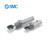 SMC CLK2G 系列 带杆夹紧气缸 带标准磁性开关 钢带安装型 CLK2GA50-150YA-B