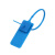 HKNA银行防伪封条一次性安全锁扣塑料保密封签分类记号扎带塑料封条锁 蓝色
