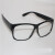 定制适用平光电焊护目镜透明防护眼镜防尘防飞溅工业劳保打磨玻璃镜片 黑色镜片