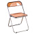 丘林瑟透明椅子亚克力时尚网红服装店拍照椅简约家用ins餐椅凳子折叠椅 透明椅 乳白 【升级PC材质】