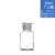 玻璃茶色化学瓶白色广口瓶玻璃瓶磨口瓶药棉瓶酒精瓶磨砂实验室用 30ml透明大口