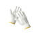 曼睩 耐磨白点12双装 劳保棉纱点塑手套加厚防滑工地干活耐磨胶点橡胶工作防护手套ML009