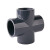 UPVC等径四通PVC-U四通PVC-U化工级给水管件配件PN1.6DN15-DN200 DN125(内径140mm)