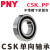 PNY单向轴承超越离合器CSK带键槽  CSK12PP12*32*10带槽 个 1 