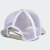 阿迪达斯 （adidas）帽子男棒球帽透气网眼帽可调节鸭舌帽防晒休闲运动帽黑色经典美版 Beige 1 Size