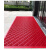 必拓室外地垫防滑垫酒店商场门口入口户外塑料地毯除尘防滑脚垫 红色 定制每平米