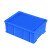 周转箱塑料长方形物流箱塑料筐物料元件盒螺丝 CS-2箱外:208*140*65mm蓝 3个装