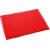 上陶鲸 PVC脚垫 商用迎宾脚垫防滑地毯丝圈门垫 红色无字80*120cm加厚