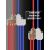 大功率分线器一进三出接线端子电线分支接头连接器二进六出并线器 一进二出  1-6平方  BJ-306