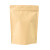 稳斯坦  W1006 (100只)磨砂开窗牛皮纸袋 加厚防水茶叶密封食品袋自立袋自封袋 双面厚28丝10*15+3
