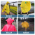 班哲尼 儿童雨衣一次性雨披斗篷雨衣尼龙防水小学生书包雨披 黄色 XXL