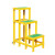 玻璃钢绝缘凳电工高低凳子配电室可移动平台电力施工单双三层梯凳 三层120*90*50cm