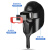 聚远（JUYUAN）电焊面罩 全脸部手持式焊帽隔热烧轻便防护面具 普通款 黑色3个 1件价