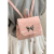 酷奇袋鼠（KUQIDAISHU）韩系小众双肩包包女士2024新款春季时尚休闲小背包出游旅双肩包 粉色