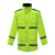 三层复合雨衣交通应急救援反光摩托骑行巡逻衣荧光绿加厚防暴雨服 三层复合单上衣 XXXXL