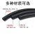 铸固 PE塑料波纹管 穿线软管黑色电工电线保护管 PE-AD13(内径10)/80米