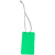 现货PVC塑料防水空白弹力绳吊牌价格标签吊卡标价签标签100套 PVC绿色弹力绳3X5吊牌=100套