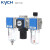 凯宇气动 KYCH 气动油水分离器GC200/300/400三联过滤器+油雾器（可定制） GC300 03;3/8