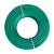 珠江电缆 国标铜芯电线电缆BVV-450/750V-10平方多股硬线 绿色（一米价）