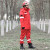 谋福（CNMF）255 红色冬季救援棉服 户外抢险防水透气应急服装 搜救消防反光衣（冬季救援棉服XL码）