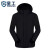 星工（XINGGONG）三合一冲锋衣 全热封双面加绒防风保暖户外防护服男女款外套 黑色3XL
