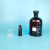 化科 BOZHI 棕色单盖污水瓶 双盖溶解氧瓶 带水封试剂瓶 B0D水质采样瓶 透明/棕色 125ml透明单盖(4个) 