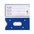 洛港 10x20cm四磁20个 蓝白红 颜色备注 强磁性标签货位仓位卡仓库仓储标示牌磁性货架库位卡