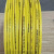 龙联牌聚氯乙烯绝缘电缆单芯硬导体无护套电线电缆BV6平方100米黄色