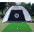 日顿高尔夫室外打击网 室外高尔夫练习器套装高尔夫练习笼打击垫 单个2M黑色练习网