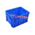 加厚周转箱塑料盒子长方形工具箱零件盒收纳盒螺丝物料盒配件盒 4号外尺寸(420*315*225mm) 蓝色