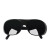 烧电焊眼镜焊工专用防护平光墨镜透明氩弧二保焊防强光打眼护目镜 灰色10个