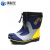 沸耐笙 FNS-33399 钢钉底橡胶水鞋雨鞋 蓝色中筒40(25.0) 1双