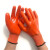利舒劳保手套 防水PVC满挂全胶加厚加大耐磨耐油工作挂胶塑胶涂胶橡胶 (定做)单右手(48只)