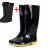 XMSJ定制特种工矿雨鞋/耐酸耐碱耐油雨鞋/耐用型雨鞋工地雨鞋防水胶鞋雨靴 906长筒加棉 41