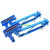 定制蓝色双臂单极无锡集电器JDD-160 200A/250A JDD-240 500A800A 200A蓝色无锡集电器刀头