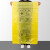 安大侠 医疗垃圾袋 黄色平口式垃圾袋 大号废弃物垃圾袋 加厚一次性大垃圾袋100*120cm50个
