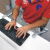 桂满枝铝合金电脑手托架桌面护腕手腕托键盘鼠标延长板手臂支架肘 红色-桌椅两用款