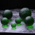 顶盈 捷克绿陨石把玩球手持件 超大原石摆件 球宇宙能量家居饰品 圆球直径约28MM 约26-30克