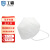 工霸（GONGBA）N95防护口罩防飞沫防尘成人口罩非灭菌 50只独立包装/盒