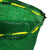 安赛瑞 蔬菜水果网眼袋 50×80cm（100个装）圆织网袋抽绳网兜 尼龙透气网袋编织袋（加密中厚）绿色 24794