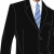 绅豪洋服 行政男装 领带 蓝条 高端服装定制 工装定制 单件独立包装 30工作日